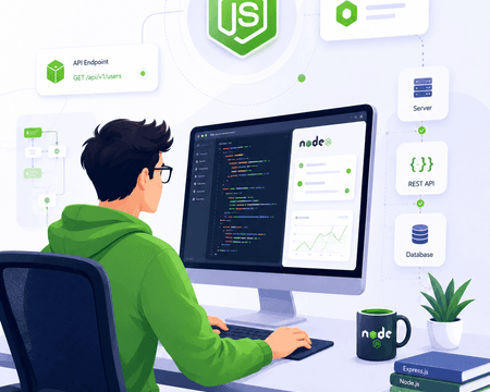 Node.js developer onboarding workflow